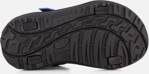 Muyters Sandalen blauw Textiel