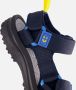 Muyters Sandalen blauw Textiel - Thumbnail 5