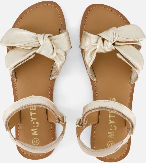 Muyters Sandalen goud Leer