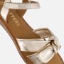 Muyters Sandalen goud Leer - Thumbnail 5