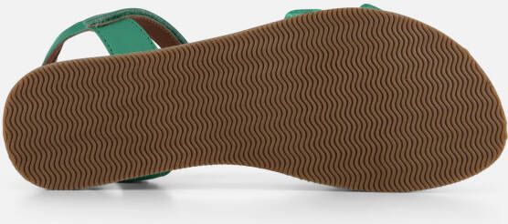 Muyters Sandalen groen Leer
