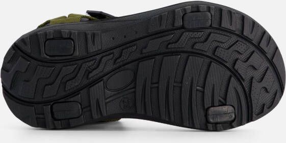 Muyters Sandalen groen Textiel