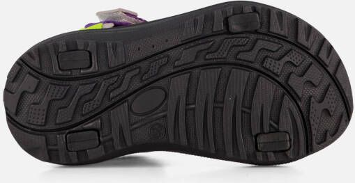 Muyters Sandalen zwart Textiel