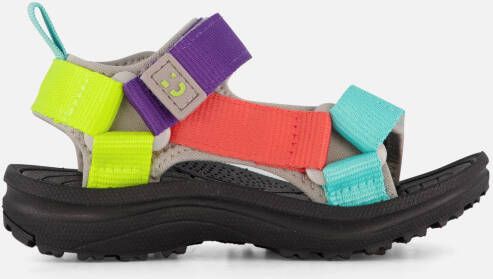 Muyters Sandalen zwart Textiel