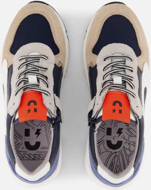 Muyters Sneakers beige Leer