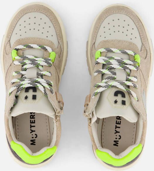 Muyters Sneakers beige Leer