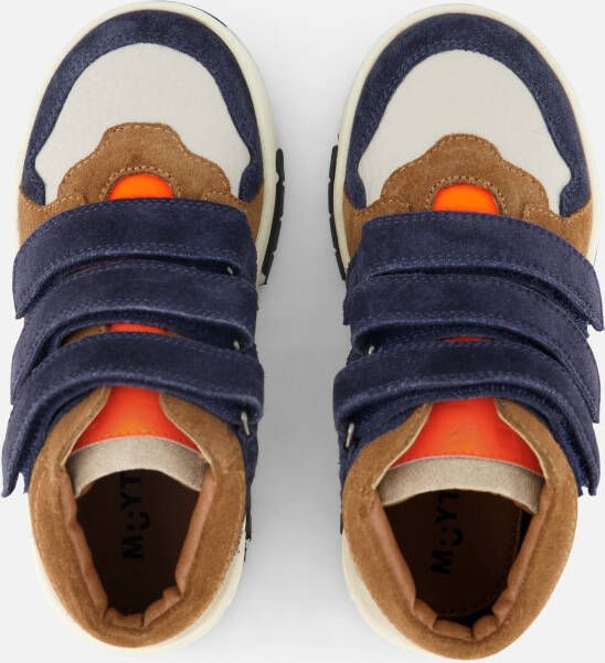 Muyters Sneakers blauw Leer