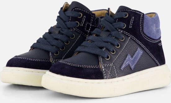 Muyters sneakers blauw Leer