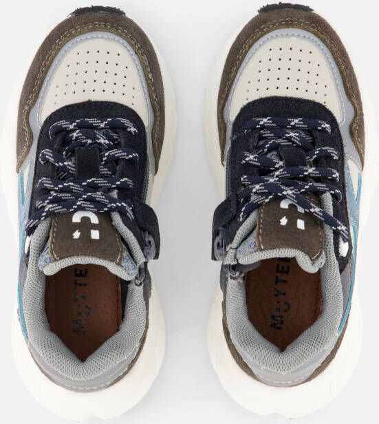Muyters Sneakers blauw Leer