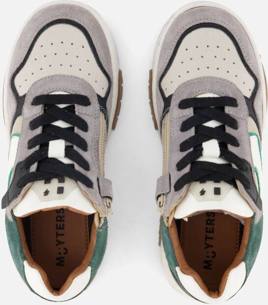 Muyters Sneakers grijs Leer
