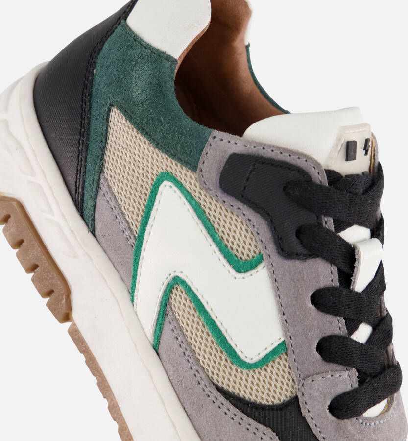 Muyters Sneakers grijs Leer