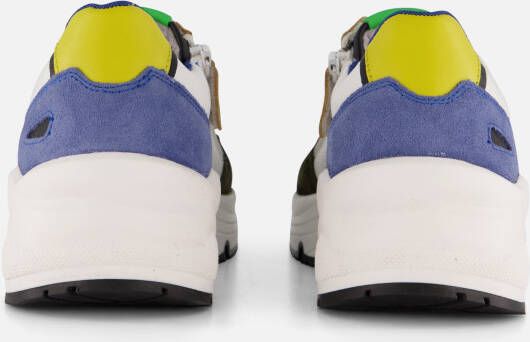 Muyters Sneakers groen Leer