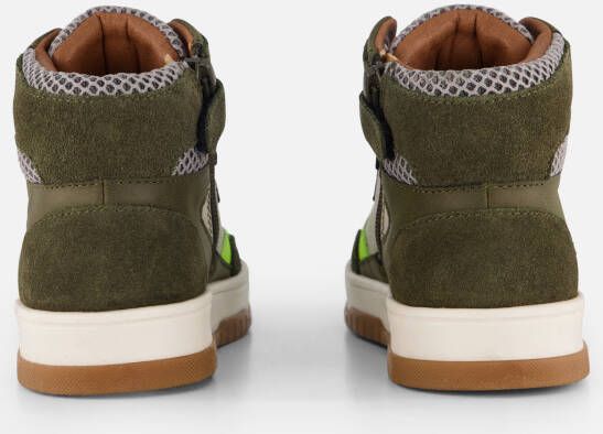 Muyters Sneakers groen Leer