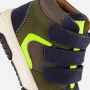Muyters Velcro Sneakers blauw Leer - Thumbnail 5