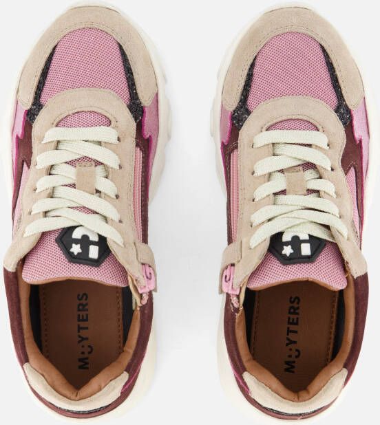 Muyters Sneakers roze Leer