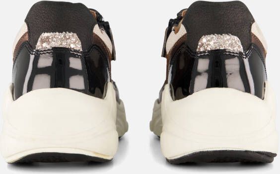 Muyters Sneakers zwart Leer