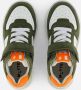Muyters Velcro Sneakers groen Leer - Thumbnail 4