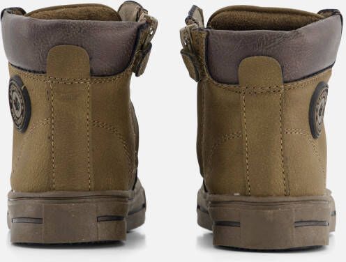 Muyters Veterboots groen Imitatieleer