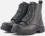 Muyters Veterboots zwart Leer - Thumbnail 2