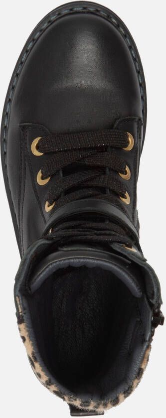 Muyters Veterboots Zwart Leer 032610 Dames - Foto 3