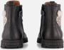 Muyters Veterboots zwart Leer Kinderschoenen - Thumbnail 2