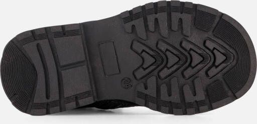 Muyters Veterboots zwart Leer