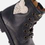 Muyters Veterboots zwart Leer Kinderschoenen - Thumbnail 5