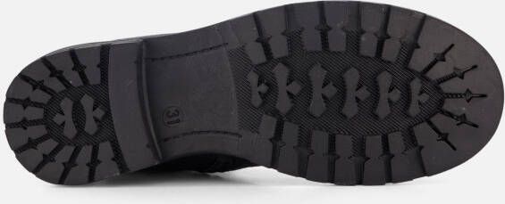 Muyters Veterboots zwart Leer