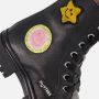 Muyters Veterboots zwart Leer Kinderschoenen - Thumbnail 4