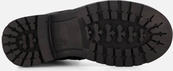Muyters Veterboots zwart Leer