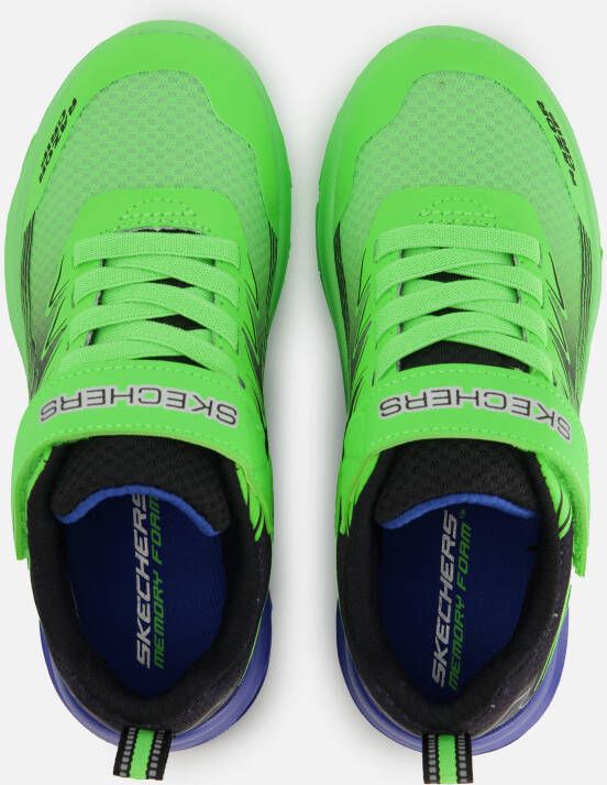 Skechers Sneakers groen Textiel