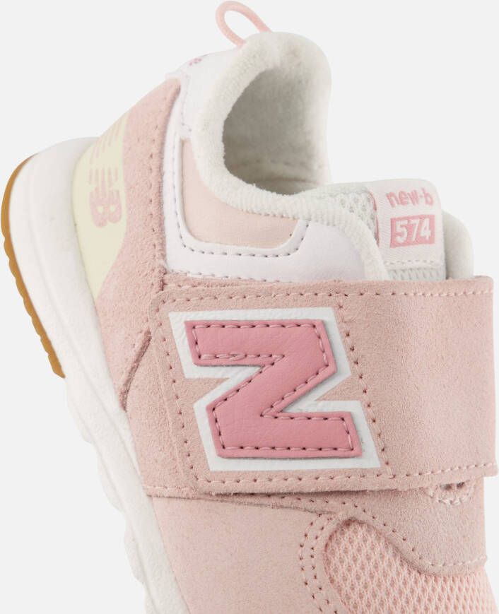 New Balance 574 Sneakers roze Leer