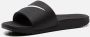 Nike Kawa Slide Bgp Slippers Black White - Thumbnail 10