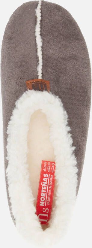 Nortenas Pantoffels grijs Textiel 270210