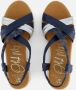 Oh My Sandals Sandalen blauw Leer - Thumbnail 3