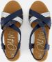 OH MY SANDALS Sandalen blauw Leer - Thumbnail 3