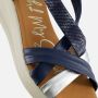 OH MY SANDALS Sandalen blauw Leer - Thumbnail 5