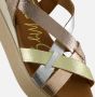 OH MY SANDALS Sandalen brons Leer Dames - Thumbnail 5