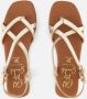 OH MY SANDALS Sandalen goud Leer Dames - Thumbnail 4