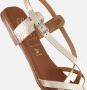 OH MY SANDALS Sandalen goud Leer Dames - Thumbnail 6