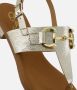 Oh My Sandals Sandalen goud Leer - Thumbnail 4