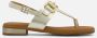 Oh My Sandals Sandalen goud Leer - Thumbnail 5