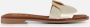 Oh My Sandals Slippers goud Leer - Thumbnail 5