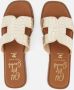 Oh My Sandals Slippers goud Leer - Thumbnail 2