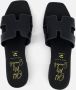 OH MY SANDALS Slippers zwart Leer Dames - Thumbnail 4