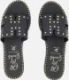 OH MY SANDALS Slippers zwart Leer Dames - Thumbnail 4