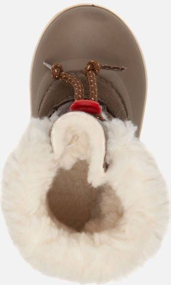 Olang Snowboots taupe Imitatieleer