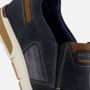 Outfielder Instappers blauw Nubuck - Thumbnail 6