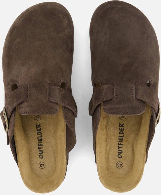 Outfielder Instappers bruin Suede