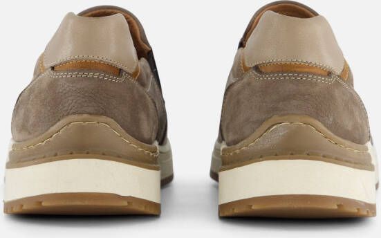 Outfielder Instappers taupe Nubuck